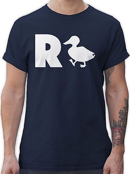 Shirtracer T-Shirt R Ente Geschenk Rente Geschenke Ruhestand I Rentner Rent günstig online kaufen