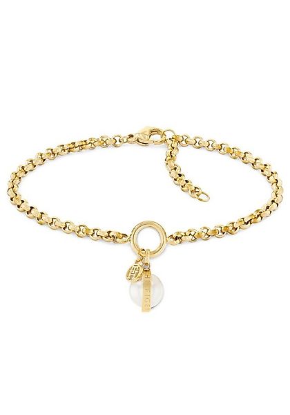 Tommy Hilfiger Armband Schmuck Edelstahl Armschmuck Erbskette, mit Onyx ode günstig online kaufen