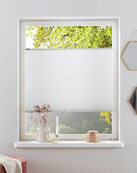 OTTO home Plissee "DAHRA - in Crush-Optik" Lichtschutz ohne Bohren verspann günstig online kaufen