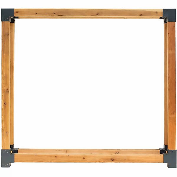 Westmann Kaminholzregal Michel natur B/H/L: ca. 40x180x198 cm günstig online kaufen