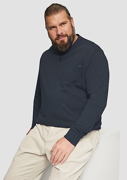 s.Oliver Sweatshirt Sweatshirt mit Garment Dye günstig online kaufen