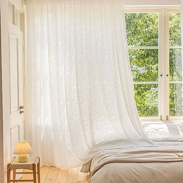 BTTO V&G Gardine Voile Vorhänge (2 günstig online kaufen