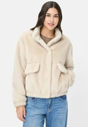 Fuchs Schmitt Plüschjacke Fuchs Schmitt Kunstfell-Jacke günstig online kaufen