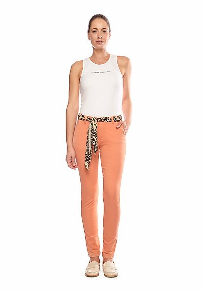 Le Temps Des Cerises Bequeme Jeans, mit sommerlichem Gürtel günstig online kaufen