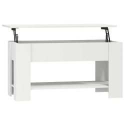 vidaXL Couchtisch Couchtisch Weiß 101x49x52 cm günstig online kaufen
