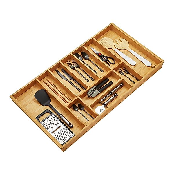 SOTECH Orga-Box-1 Bambus Besteckeinsatz 11 Fächer Für Blum Tandembox Antaro günstig online kaufen