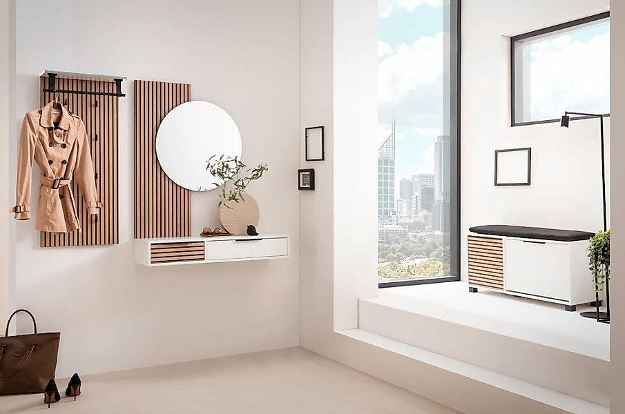 Schildmeyer Konsole "Loft, Breite 103 cm", Schubladenfront mit Akustikprint günstig online kaufen