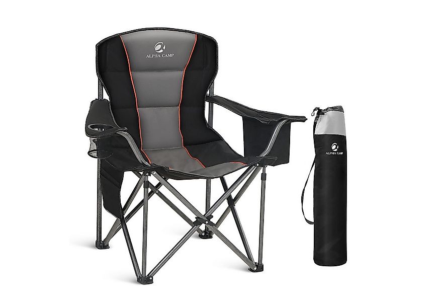 ALPHA CAMP Campingstuhl (Packung), Camping stuhl bis 200kg Klappstuhl Angel günstig online kaufen