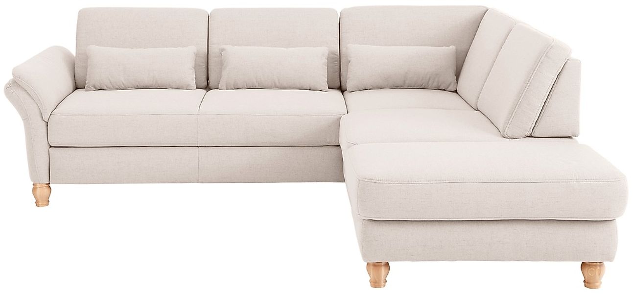 Home affaire Ecksofa »Palace L-Form« incl. Sitztiefenverstellung, wahlweise günstig online kaufen