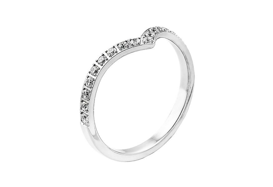 meditoys Fingerring Damen-Edelstahlring · silberfarben · Filigraner, elegan günstig online kaufen