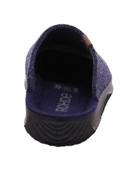 Rohde Pantoffel "SOLTAU-H" Hausschuh, Schlappen, Clog mit seitlichem Label günstig online kaufen