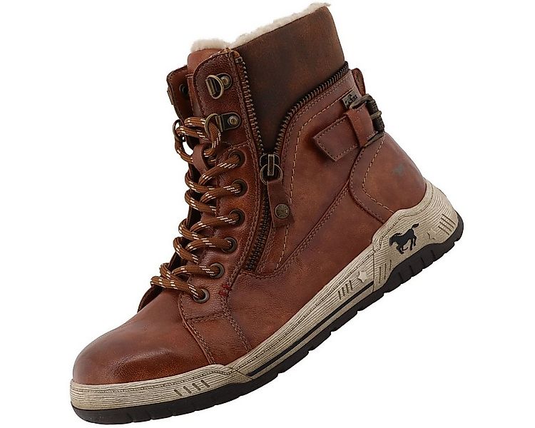 Mustang Shoes 15M0092001-cognac Stiefelette günstig online kaufen
