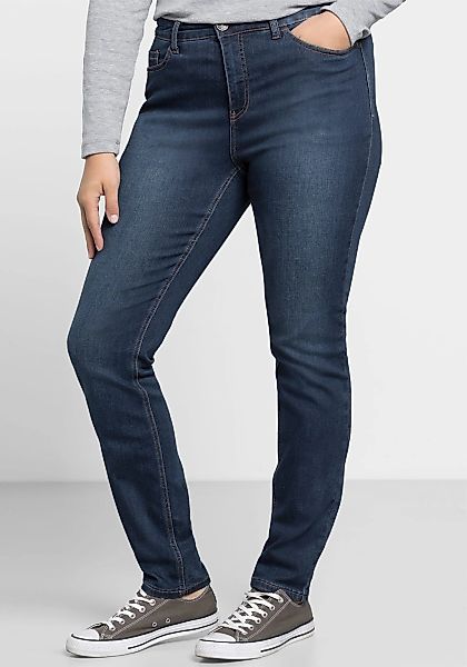 Sheego Stretch-Jeans, (1 tlg.) günstig online kaufen