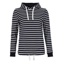 modAS Kapuzenpullover Damen Kapuzenshirt Maritim gestreift günstig online kaufen