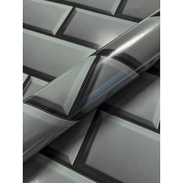 Newroom Vliestapete Akina Gray Fliesen Retro FSC® günstig online kaufen