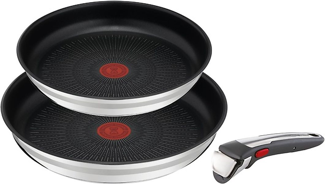 Tefal Pfannen-Set »Jamie Oliver Ingenio G6«, Edelstahl, (Set, 3 tlg., je 1 günstig online kaufen