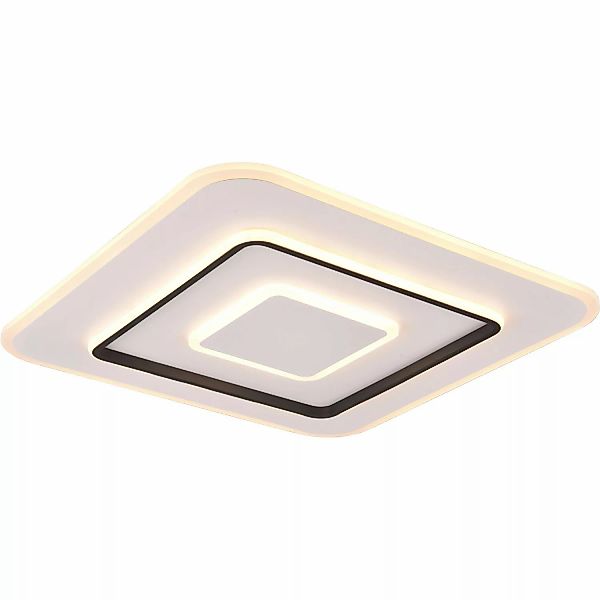 Reality LED Deckenleuchte Jora Weiß matt 6 x 60 x 60 cm günstig online kaufen