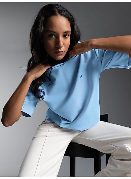 Trigema Kapuzensweatshirt "TRIGEMA Kurzarm Cropped Hoodie" günstig online kaufen