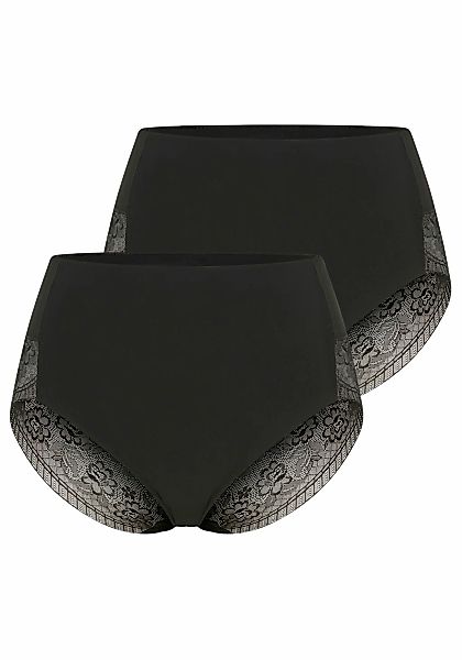 YSABEL MORA Shapingpants "Special You" 2er Pack, florale Spitze, elastisch, günstig online kaufen