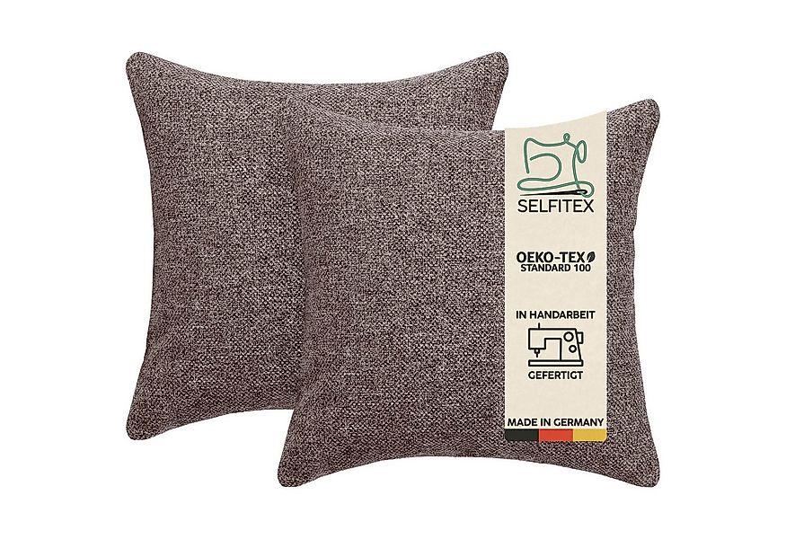 Selfitex Dekokissen 2er Set, 30x50/40x40/40x60/50x50 inkl. Füllkissen, Farb günstig online kaufen