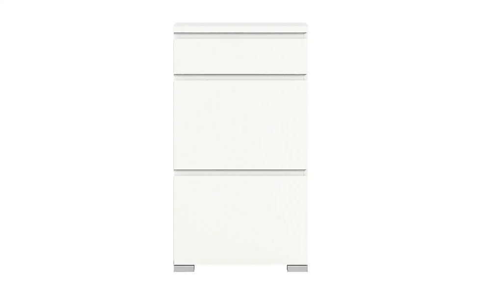 xonox.home Schuhschrank in Weiß - 60x109x27cm (BxHxT) günstig online kaufen