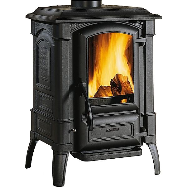 Firefix Giulietta Kaminofen Gusseisen Schwarz 6,5 kW günstig online kaufen