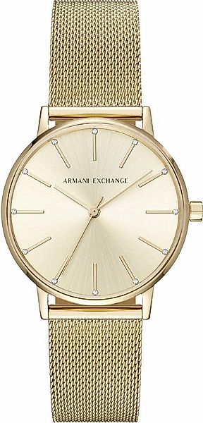 ARMANI EXCHANGE Quarzuhr AX5536, Armbanduhr, Damenuhr, analog, Edelstahlarm günstig online kaufen