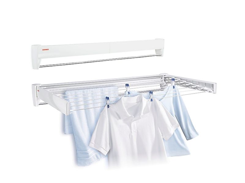Leifheit Wandwäschetrockner Wandtrockner Telegant 81 Protect Plus, 8,10m Tr günstig online kaufen