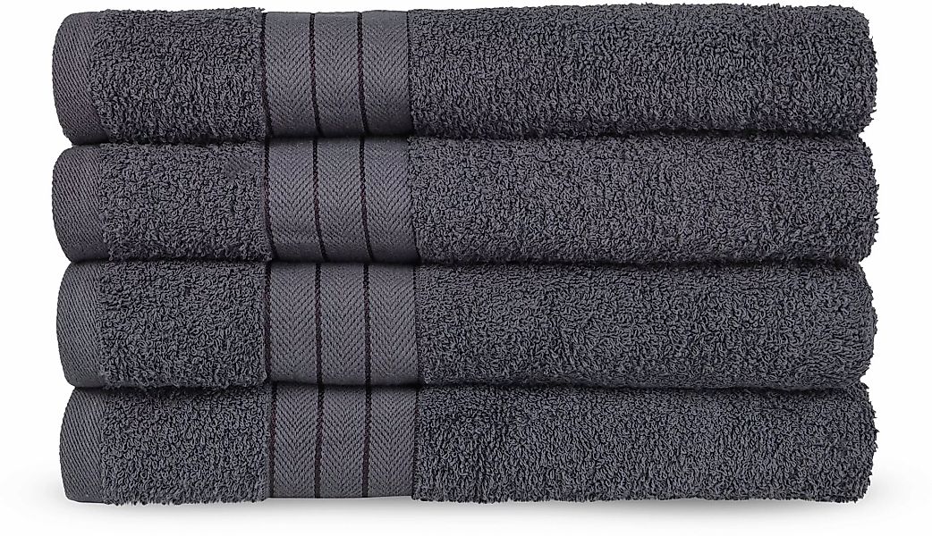 good morning Handtücher »Uni Good Morning«, (4 St., 4er Set Handtücher 50 x günstig online kaufen