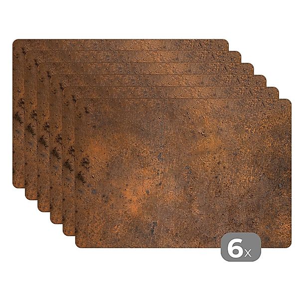 MuchoWow Platzset Rostdruck - Eisen - günstig online kaufen