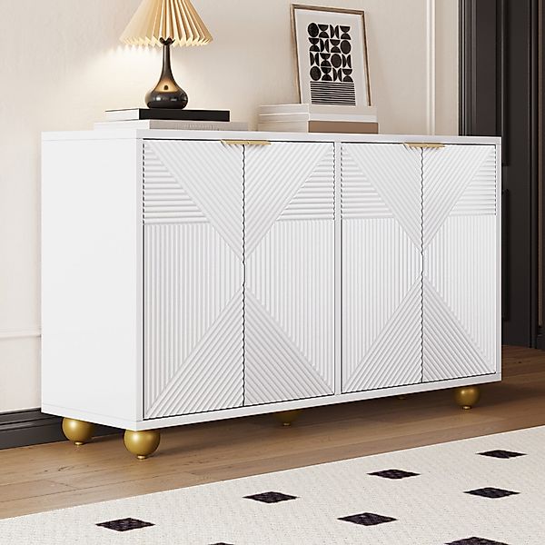 HAUSS SPOLE Sideboard mit vier geformten günstig online kaufen