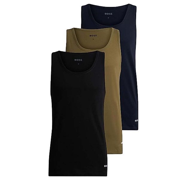 BOSS Tanktop BOSS Herren Tank Top, 3er Pack Classic 50517863 992 günstig online kaufen