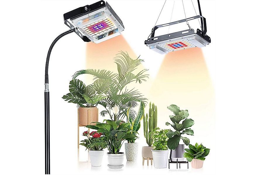 Sunicol Pflanzenlampe LED Vollspektrum mit Ständer, Höhenverstellbar, Zeits günstig online kaufen