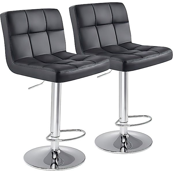 SURFOU Barhocker 2er Set Höhenverstellbar PU-Leder günstig online kaufen