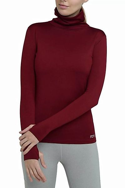 TCA Langarmshirt TCA Langarm Laufshirt Damen Winter Reißverschluss Cabernet günstig online kaufen