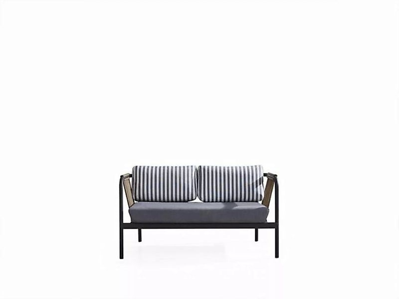JVmoebel 2-Sitzer Modern Sofa 2 Sitzer Luxus Sofas Möbel Design Grau, Made günstig online kaufen
