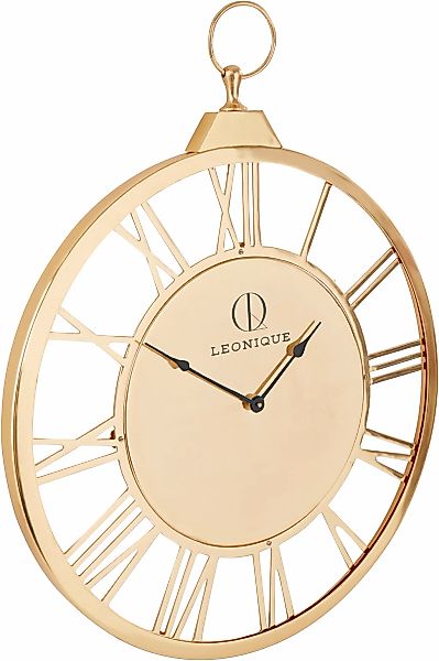 Leonique Wanduhr "Leonique GOLD", römische Ziffern, 58 cm günstig online kaufen