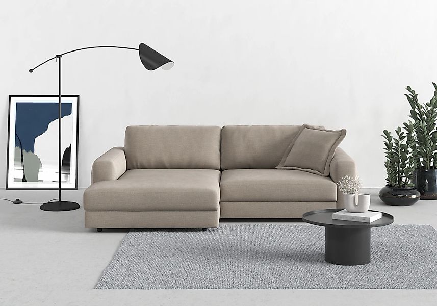 TRENDMANUFAKTUR Ecksofa "Bourbon, Mega Designsofa mit tollem Sitzkomfort, B günstig online kaufen
