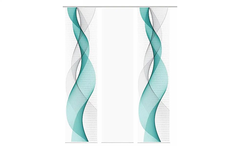 HOME WOHNIDEEN Schiebegardine "OPALIA 3ER SET" Paneelwagen 3 Stk. tlg. HxB: günstig online kaufen