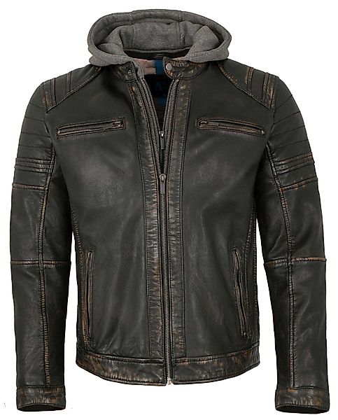 Lederjacken24 Lederjacke Zenon-1 Herren Lederjacke Lammnappa günstig online kaufen