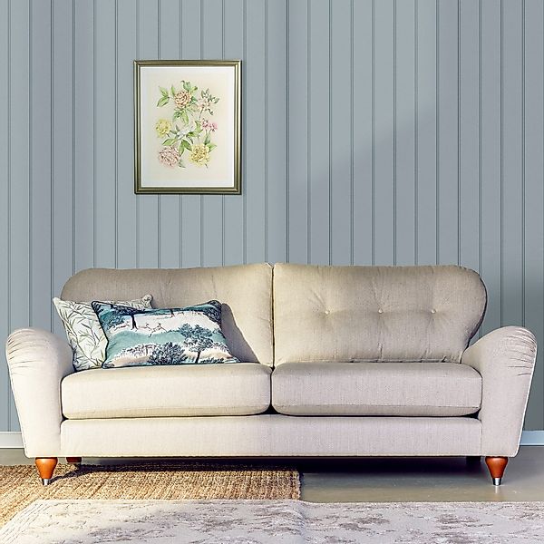 LAURA ASHLEY Vliestapete Chalford Holzplanken, glatt, günstig online kaufen