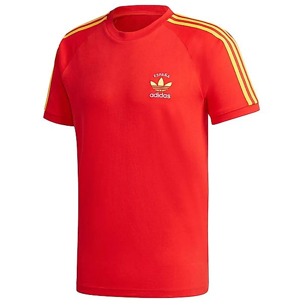 Adidas Originals 3 Stripes Kurzarm T-shirt 2XL Red günstig online kaufen