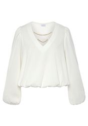 LASCANA Schlupfbluse mit Kettendetails, elegante Damenbluse, günstig online kaufen