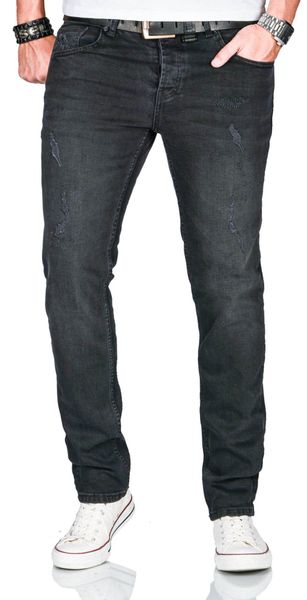Alessandro Salvarini Slim-fit-Jeans "ASCatania" mit used look Effekt und mi günstig online kaufen