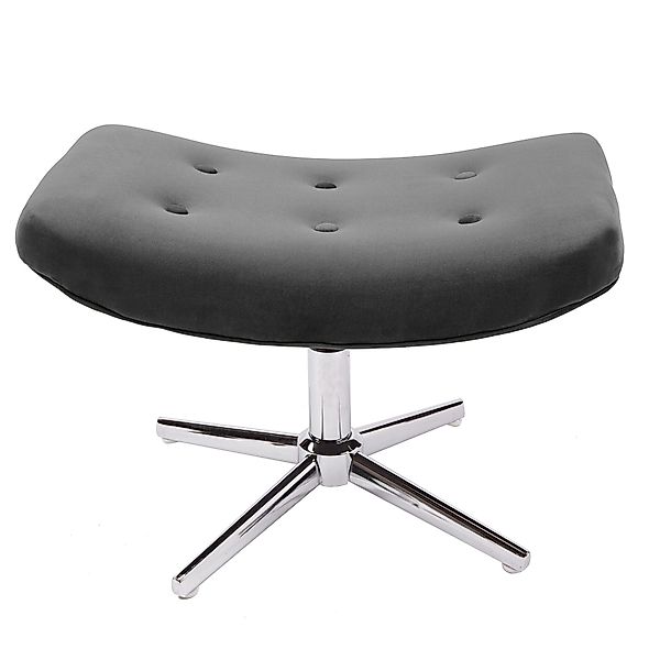 riess-ambiente Fußhocker MR. LOUNGER grau / günstig online kaufen