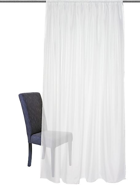 HOME WOHNIDEEN Gardine "Andalusia" Kräuselband 1 Stk. tlg. nach Maß günstig online kaufen