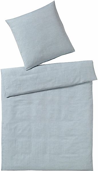 Elegante Bettwäsche "Pure Leinen" 2 Stk. tlg. angenehmes Material günstig online kaufen