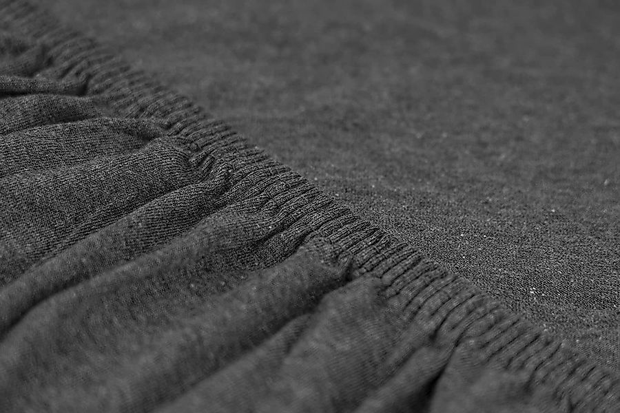 Hometex Premium Textiles Spannbettlaken Meliertes Spannbettlaken, günstig online kaufen