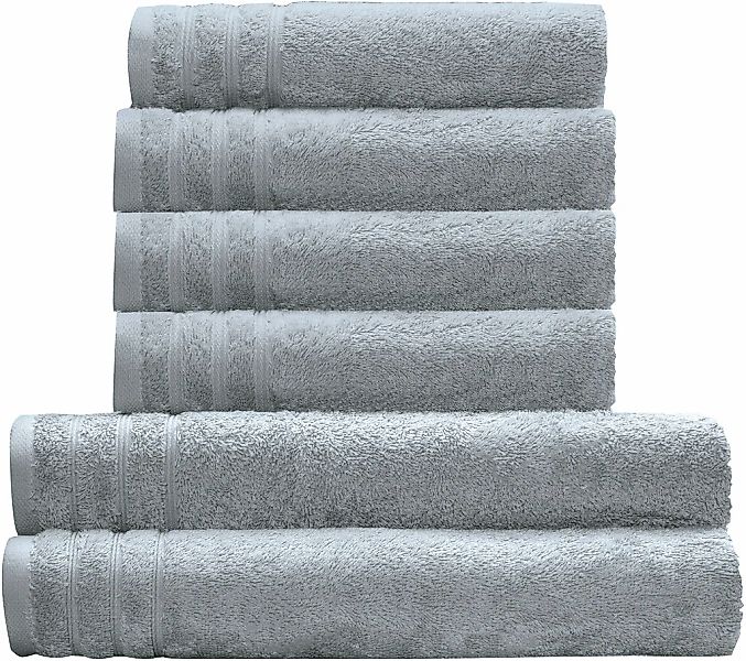 Kleine Wolke Handtuch Set "Royal, 6 Stück (4 Handtücher 50/100 cm + 2 Dusch günstig online kaufen