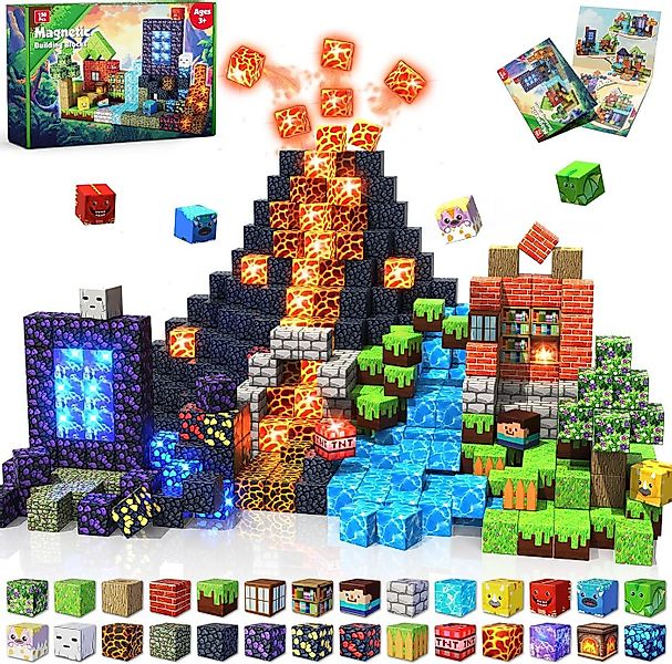 Athlix Magnetische Bausteine Bauwelt Spielzeug Jungen Ostern Geschenk Magne günstig online kaufen
